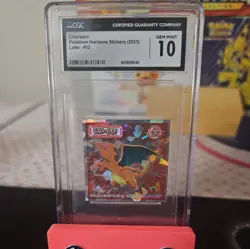 2023 Pokemon Japanese Charizard Lotte #12 Horizons Wafers CGC PRISTINE 10 - Image 1