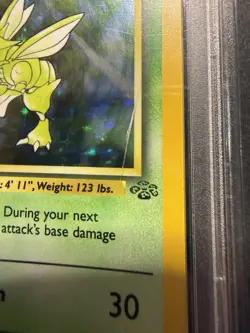Pokemon Scyther Jungle Unlimited Holo Rare #10 PSA 9 - Image 4