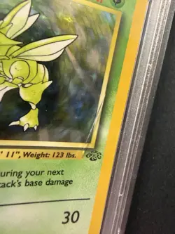 Pokemon Scyther Jungle Unlimited Holo Rare #10 PSA 9 - Image 5