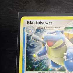 Pokemon Blastoise Lv.52 2/132 Holo Rare Diamond & Pearl Secret Wonders 2007 - Image 3