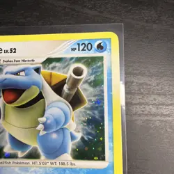 Pokemon Blastoise Lv.52 2/132 Holo Rare Diamond & Pearl Secret Wonders 2007 - Image 4