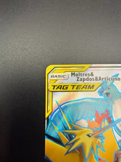 Pokemon TCG Moltres & Zapdos & Articuno GX 66/68 Hidden Fates 66/68 - Image 3
