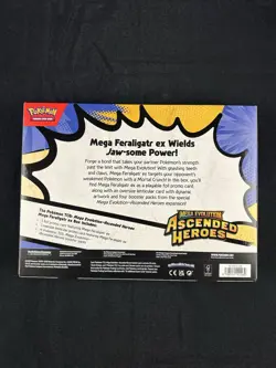 Pokemon Mega Evolution Ascended Heroes Feraligatr ex Box Booster Promo English - Image 2