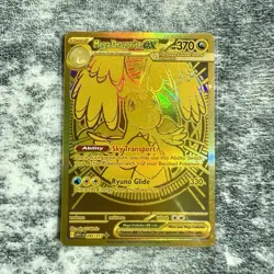 Pokemon Mega Dragonite EX NM Gold Hyper Rare 295/217 Ascended Hero’s - Image 1