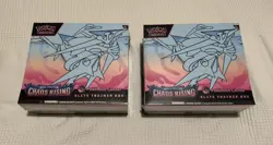 Pokemon TCG Chaos Rising Pokemon Center Elite Trainer Box New x2 IN HAND ✅ 🔥 #2 - Image 2