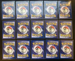 NM Pokemon TCG 1st Edition “Jungle” Uncommon/ Common Set (#33-#64) - Image 2