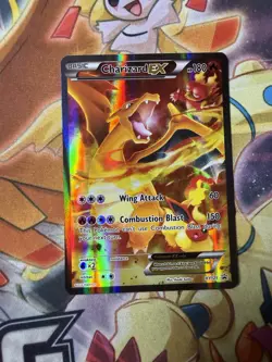 Pokemon TCG Charizard EX XY121 Black Star Promo - NM - Image 1