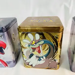 Pokemon Stacking Tins X3 Empty No Cards 2024 - Image 3