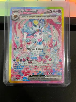 Sylveon ex 156/131-RARE- Prismatic Evolutions- Full Art Holo - NM - Image 2