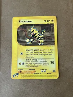 Pokemon Card - Electabuzz Expedition 76/165 Uncommon Non Holo - Image 1