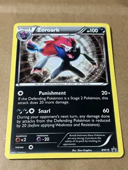 Zoroark BW19 Pokemon Card Promo Holo Rare Near Mint NM - Regular Size - Image 2