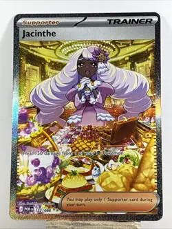 Jacinthe 122/088 SIR Perfect Order Full Art Trainer Pokemon Card NM - Image 1