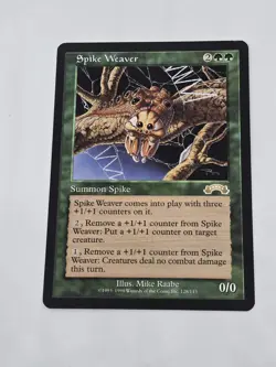 Spike Weaver MTG Exodus Regular Lightly Played Magic The Gathering Card - Image 1