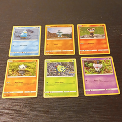 Yuka Morii 6 Card Illustrion Lot Pokemon TCG (LP) - Image 1