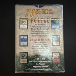 Magic the Gathering - 1997 Portal Starter Set 2 players - New, Factory Sealed - Image 2