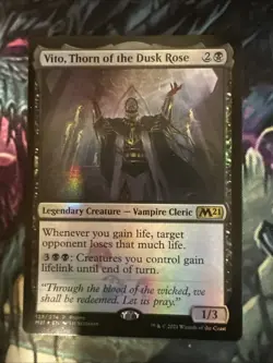Vito, Thorn of the Dusk Rose - Foil MP MTG Core Set 2021 - Image 1