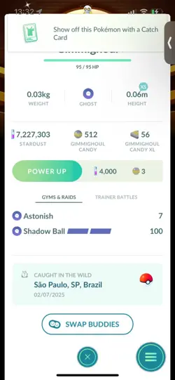 Pokemon Go Shiny Gimmighoul ( Background) - Image 2