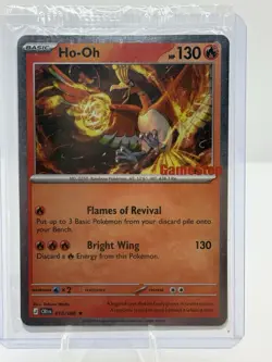 Ho-Oh 010/086 GameStop Promo Stamped Sealed - Pokemon Chaos Rising - Image 1