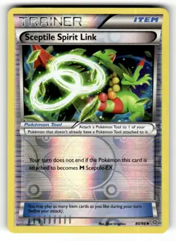 Sceptile Spirit Link 80/98 Uncommon Ancient Origins Reverse Holo Pokemon LP - Image 1