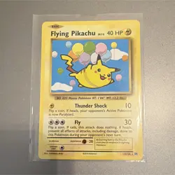 The Pokemon Company Flying Pikachu 110/108 Evolutions Secret Rare Regular 40 HP - Image 1
