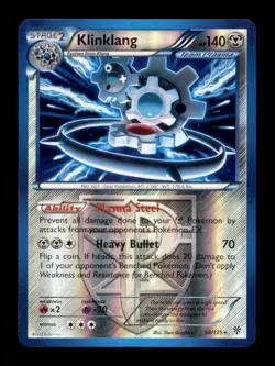 KLINKLANG 90/135 HOLO R PLASMA STORM POKEMON REVERSE HOLO NM/M - Image 1