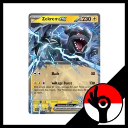 Pokemon TCG: Black Bolt - 034/086 - Zekrom Ex - Image 1