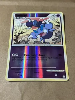 Skorupi 76/102 Triumphant Reverse Holo LP Pokemon TCG - Image 2