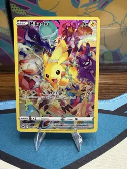 Pokemon Pikachu 160/159 SWSH Crown Zenith Secret Rare Full Art Holo English - Image 1