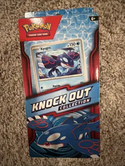 Pokemon TCG Knock Out Collection Kyogre 2-Pack English Booster Packs - Image 1