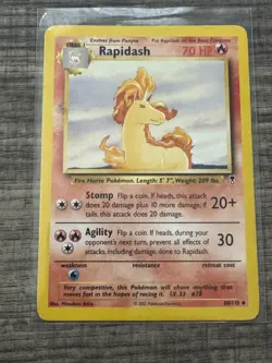 2002 Pokemon TCG Legendary Collection Rapidash - 60/110 - LP - Image 2