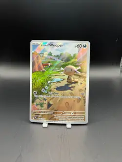 Paldean Wooper #102/094 Pokemon 2025 Phantasmal Flames NM Holo - Image 1