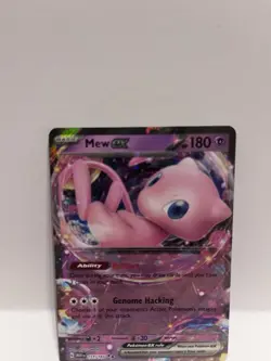 Pokemon TCG Mew ex 151/165 SV Scarlet & Violet 151 Full Art Holo English - Image 2