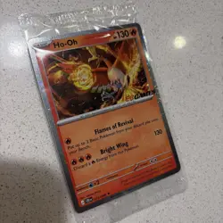 Pokemon TCG Ho-Oh EB Games Stamped Promo 010/086 Chaos Rising (SEALED!) - Image 2