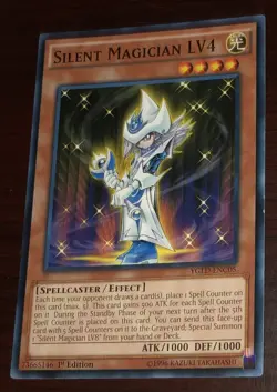 Silent Magician LV4 - Common - YGLD-ENC05 - 1st - Image 1