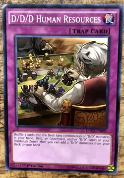 Yugioh- D/D/D Human Resources - Common - 1st Edition - DOCS-EN097 - Near Mint - Image 1