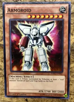 Yugioh! Armoroid - HSRD-EN047 - Common - 1st Edition Near Mint, English - Image 1