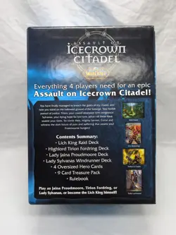 *No Cards* Naxxramas Raid Deck World Of Warcraft TCG Empty Box - Image 3