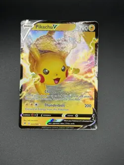 Pikachu V - 043/185 - Vivid Voltage - Pokemon Card - Image 1