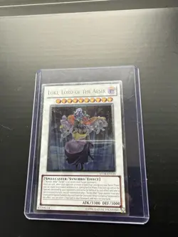Yu-Gi-Oh! TCG Loki, Lord of the Aesir STOR-EN039 Ultimate Rare MINT - Image 1