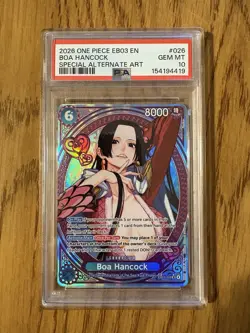 Boa Hancock (SP) EB03-026 Extra Booster: One Piece Heroines Edition Foil - Image 1