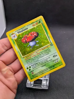Vileplume 15/64 Holo Jungle Set Pokemon Card WOTC LP/Played - Image 2