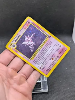 Haunter 6/62 Holo Fossil Set Pokemon Card WOTC Played - Image 3