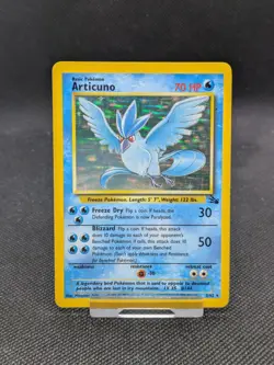 Pokemon Card Articuno 2/62 Holo Rare Fossil Set 1999 WOTC LP/Played - Image 1