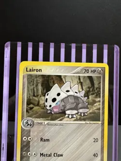 Pokemon TCG Lairon 36/109 (2003) – EX Ruby & Sapphire Vintage Card - NM - Image 2
