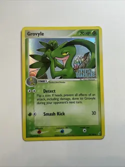 Pokemon TCG Grovyle 32/100 EX Crystal Guardians Stamped - Image 1
