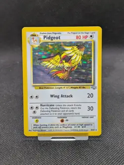 Pidgeot 8/64 Jungle Set Holo Rare Pokemon WOTC LP EXCELLENT - Image 1