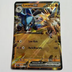 Lucario Ex 082/142 - Stellar Crown - Holo Double Rare - Pokemon TCG - Image 1