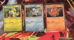 Cosmos 151 Poster Promo Set Bulbasaur 046 Charmander 047 Squirtle 048 Pokemon - Image 1