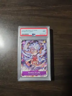 2024 One Piece ST18 EN Monkey D. Luffy #041 PSA 9 MINT - Image 1