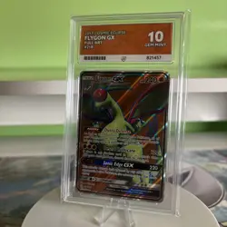POP 4 ACE 10 Flygon GX Full Art 218/236 Cosmic Eclipse 2019 Pokemon Card - Image 2